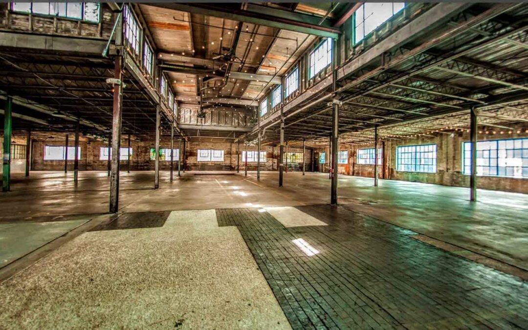 The glass factory